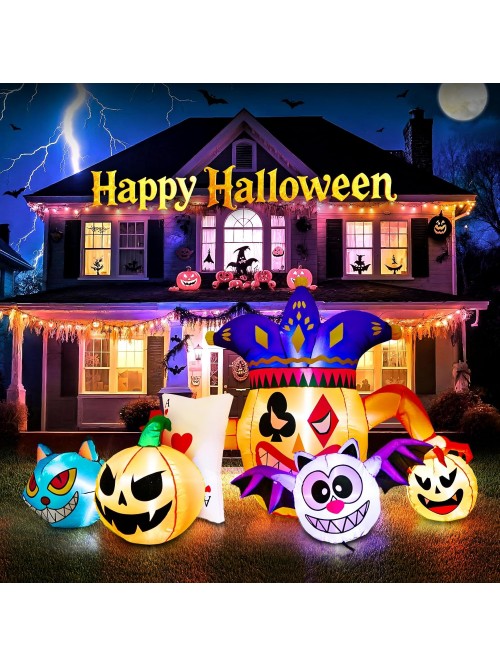 Veeboto 5.2 Ft Halloween Inflatable Decorations, C... Veeboto 5.2 Ft Halloween Inflatable Decorations, C...