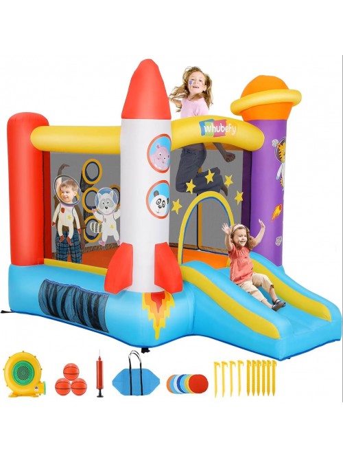 Veeboto Bounce House, Aerospace Rocket's Indoor Ou...